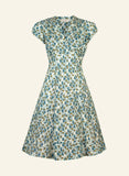The fabulous Rita Pineapple Heaven Dress in Zelda by Palava at Voluptuous Vintage