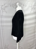 1940s Luxe Silk Velvet Jacket Vintage Coat Authentic Vintage 