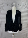 1940s Luxe Silk Velvet Jacket Vintage Coat Authentic Vintage 
