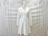 1960s Lattice Lace Sleeve Mod Dress Vintage Wedding Dress Authentic Vintage 