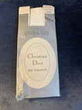 1980s Christian Dior White Extra Large TIghts Vintage Hosiery Authentic Vintage 