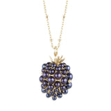 **Blackberry And Mouse Locket Necklace Bill Skinner 