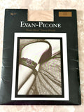 Evan-Picone American Lace Top LONG Stockings Thigh Highs RR Hosiery Retro Revibe Nude One Size 