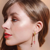 **Goldcrest Golden Song Drop Earrings Earrings Bill Skinner 