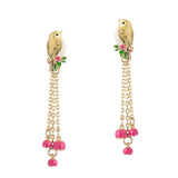 **Goldcrest Golden Song Drop Earrings Earrings Bill Skinner Gold One Size 