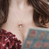 **Hot Air Balloon Pendant Necklace Bill Skinner 