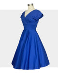Kathleen Royal Blue Dress Dress Retrospec'd 