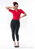 Pink Lady Capri Pants Trousers Pretty Retro 