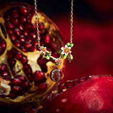 **Pomegranate Necklace Necklace Bill Skinner 