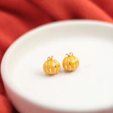 Pumpkin Stud Earrings Earrings Bill Skinner 