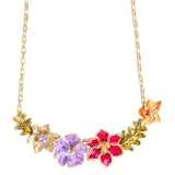 **Statement Floral Necklace Necklace Bill Skinner Multi One Size 
