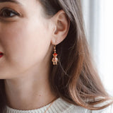 **Teddy Bear Drop Earrings Earrings Bill Skinner 