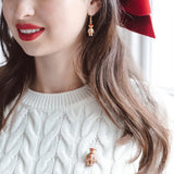 **Teddy Bear Drop Earrings Earrings Bill Skinner 