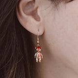 **Teddy Bear Drop Earrings Earrings Bill Skinner 
