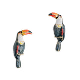 **Toucan Stud Earrings Earrings Bill Skinner Gold One Size 
