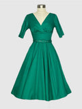 Valentina Alpine Green Dress Dress Retrospec'd Green Audrey 