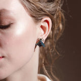 **Vintage Moth Stud Earrings Earrings Bill Skinner 
