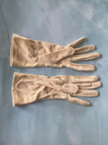 **1940s Cream Day Gloves Vintage Gloves Authentic Vintage 