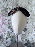 **1940s Lurex Infinity Bow Cocktail Hat Vintage Hat Authentic Vintage 