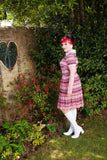 **1960s Daisy Print Mod Pleated Scooter Dress Vintage Mod Dress Authentic Vintage 