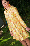 **1960s Hildebrand Lurex Boucle Coat Dress Vintage Mod Dress Authentic Vintage 