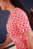 **1960s Lord & Taylor Silk Floral Shirtwaister Dress Vintage Dress Authentic Vintage 