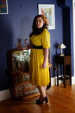 *1970s H Print Pleated Shirtwaister Dress Vintage Dress Authentic Vintage 