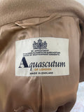 1980s Genuine Aquascutum Luxury Cashmere Coat Vintage Coat Authentic Vintage 