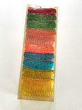 1980s Glitter Hair Combs Vintage Hair Accessory Authentic Vintage Box Set 