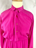 1980s Kay Brandon Shirtwaister Dress Vintage Shirtwaister Dress Authentic Vintage 
