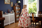 30s Acetate Floral Bow Dress Vintage Dress Authentic Vintage 
