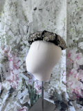 *60s Hydrangea Velvet Ring Hat Vintage Hat Authentic Vintage 