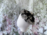 *60s Hydrangea Velvet Ring Hat Vintage Hat Authentic Vintage 