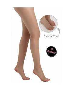 Denier Sandal Toe Tights1