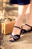 The fabulous Athina Flats in  by Charlie Stone at Voluptuous Vintage