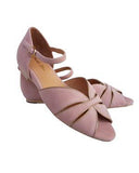 The fabulous Athina Flats in Sunset Blush / 36 by Charlie Stone at Voluptuous Vintage