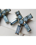 The fabulous Atomic Diamante Screw Clip Earrings in  by Authentic Vintage at Voluptuous Vintage