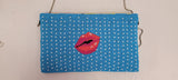 /BEADED A SEXY POP ART CLUTCH Bag Ricki designs 