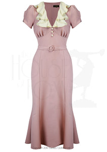 *Blondell Dress Dress House Of Foxy Blush Pink Zelda 