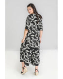 The fabulous Chiara Jumpsuit in  by Hell Bunny at Voluptuous Vintage