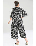 The fabulous Chiara Jumpsuit in  by Hell Bunny at Voluptuous Vintage
