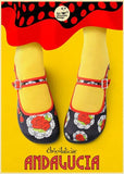 *Chocolaticas Andalucía Mary Jane Flat Shoes Shoes Hot Chocolate Design 