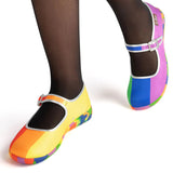 **Chocolaticas Pride Mary Jane Flat Shoes Shoes Hot Chocolate Design 