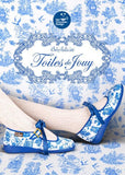 *Chocolaticas Toile De Jouy Mary Jane Flat Shoes Shoes Hot Chocolate Design 