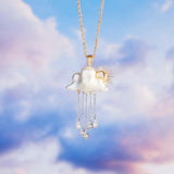 * Cloud And Sun Pendant Necklaces Bill Skinner 