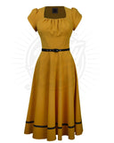 The fabulous Doris Dancing Dress in Audrey by Pretty Retro at Voluptuous Vintage