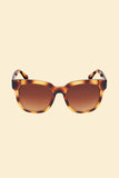 **Elena Sunglasses Sunglasses Powder Sunburst 