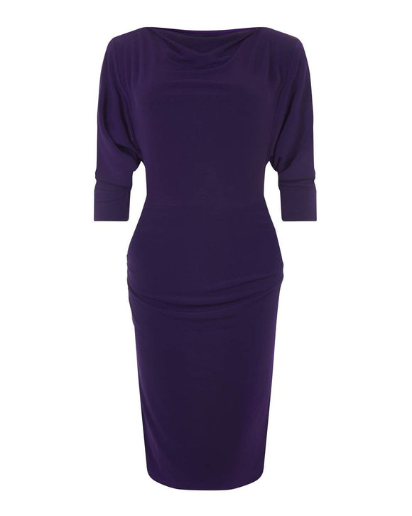 The fabulous Marilyn Keyhole Wiggle Dress in Bette by Zoe Vine at Voluptuous Vintage