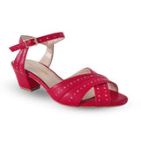 Gizo Sandals Shoes Honiara Vintage Red 35 