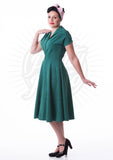 The fabulous Hattie Hostess Dress in  by Pretty Retro at Voluptuous Vintage